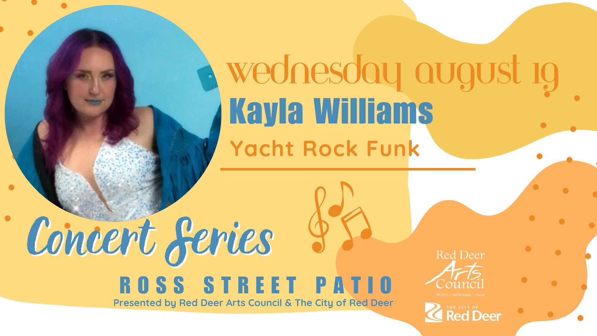 Erin Ross Ross Street Patio Concert Series event graphic